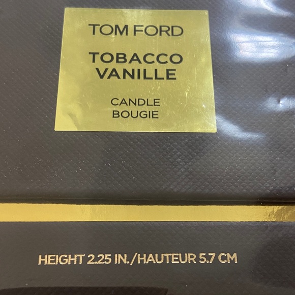 Tom Ford Tobacco Vanille Candle in Brown and Gold - Picture 12 of 13